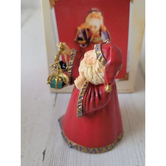 Hallmark the decision 2003 Santa Claus ornament Xmas naughty nice - Picture 3 of 7